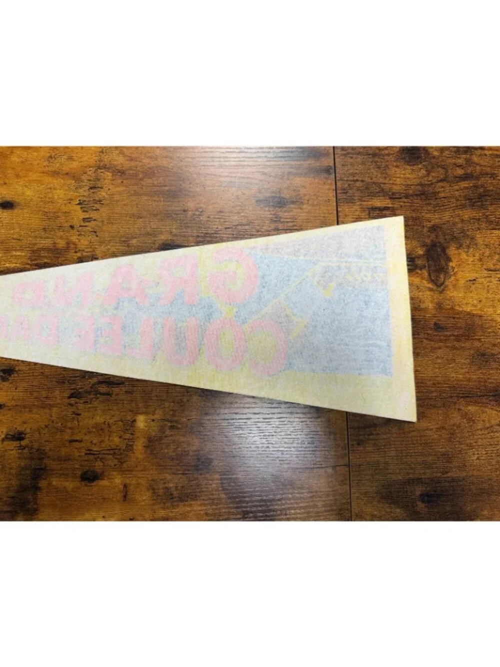 Vintage Grand Coulee Dam, Washington pennant